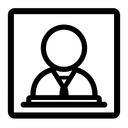 Минималистичная иконка юридической защиты при регистрации регионального домена Татарстана в компании Участка
